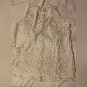 Lace tank top